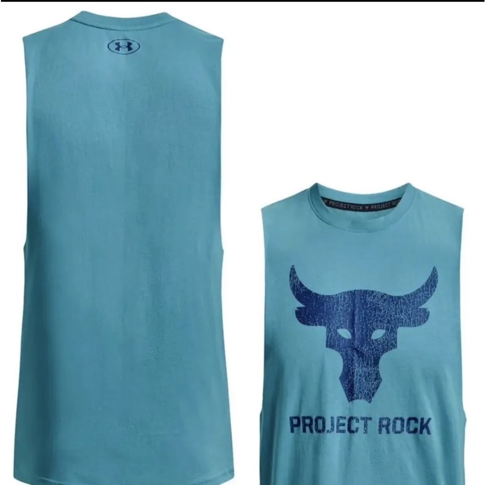 Under Armour UA Project Rock Brahma Tank Top Shirt